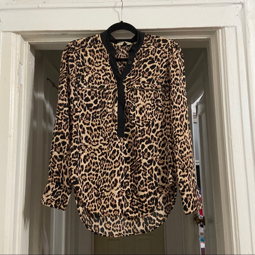 Cheetah blouses